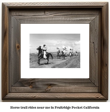 horse trail rides near me in Fruitridge Pocket, California